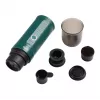OUTIN Nano OTEM-01 máquina de espresso portátil, 20 bar, 7500 mAh, café moído/cápsulas, 0,67 kg, preto/turquesa