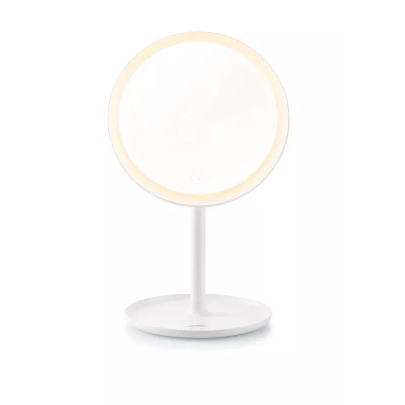 Espelho de maquilhagem LED autónomo ETA Fenité redondo 20 cm, controlo tátil, USB, bateria LiPo integrada