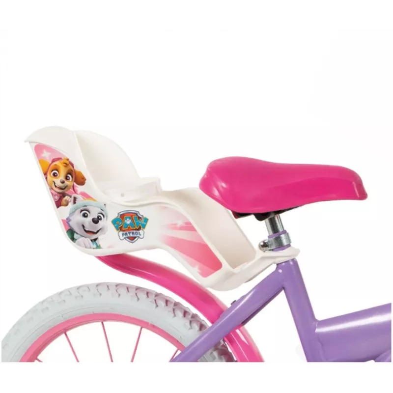 Bicicleta infantil 16 Paw Patrol roxa 1680 menina TOIMSA