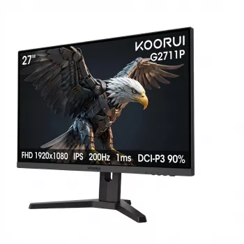 Monitor Koorui G2711P IPS de 27 polegadas — 1920x1080, 1 ms de resposta
