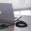 Cabo USB para USB-C Baseus Cafule PD2.0 100W Flash-Charging (20V 5A) 2m vermelho+preto