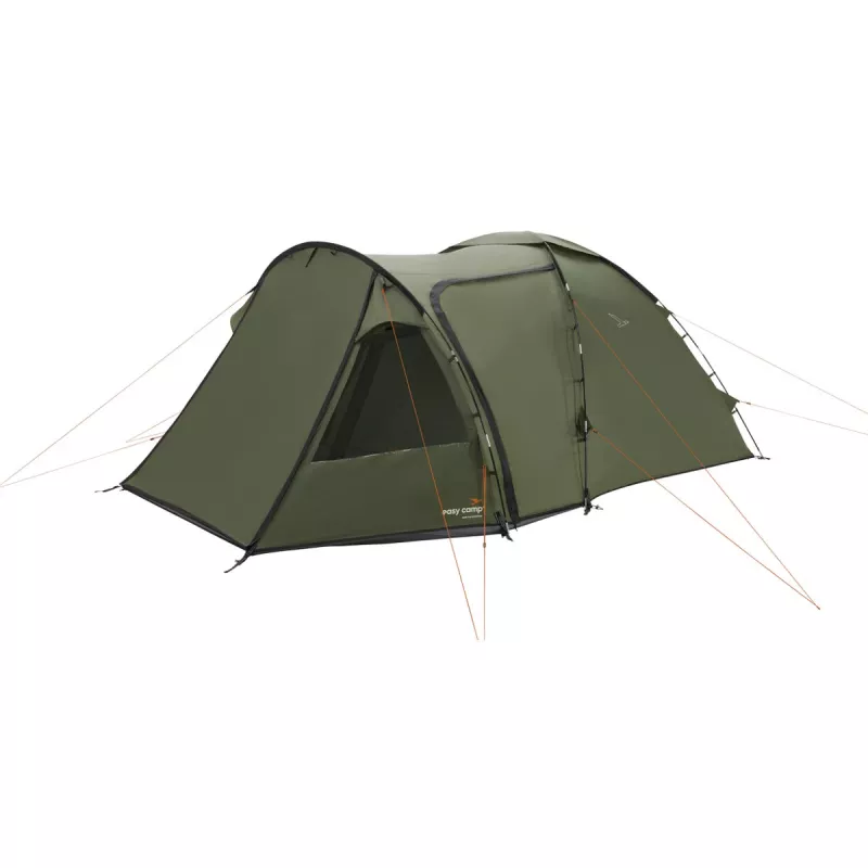 Tenda de cúpula Easy Camp Kinn 5 verde 5 pessoas hastes rígidas impermeável