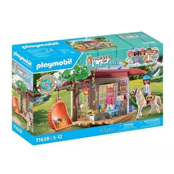 Conjunto de figuras Horses 71638 Horse Fans Clubhouse