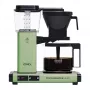 Máquina de café de filtro MOCCAMASTER KBG Select — depósito de água de 1,25 l, capacidade para 10 chávenas, aço inoxidável, verde pastel