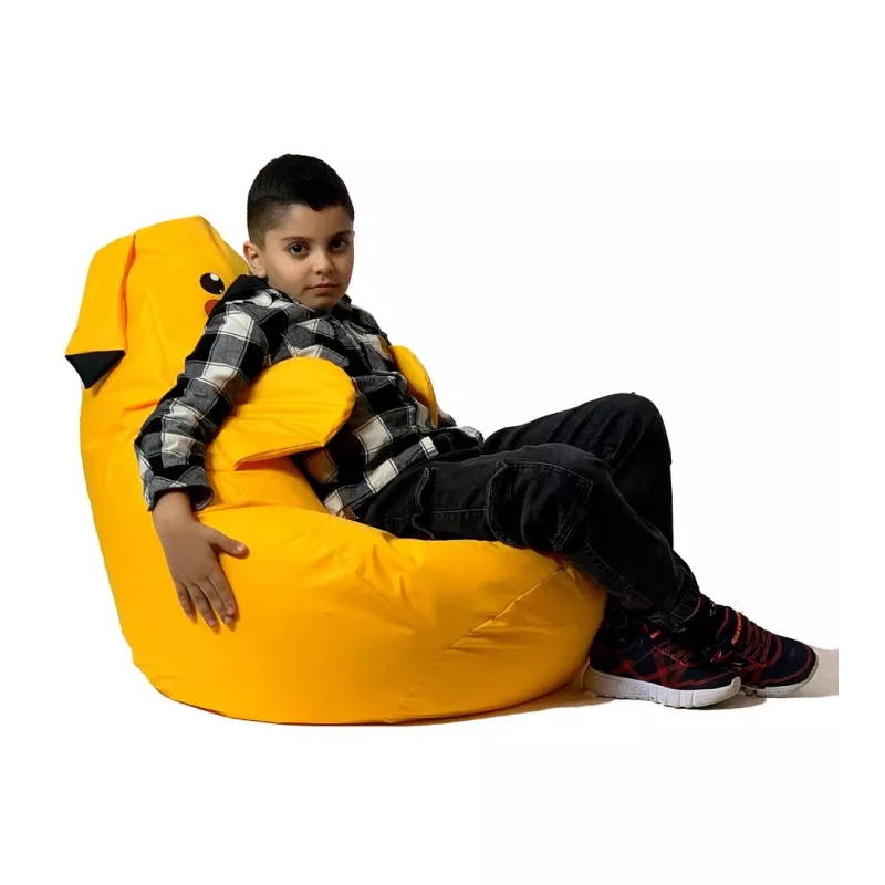 Pufe saco Sako Pikachu amarelo XL 130 x 90 cm