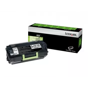 Lexmark 622 - Preto - Original - Cartucho de toner LCCP, LRP - para Lexmark MX710, MX711, MX810, MX811, MX812 (62D2000)