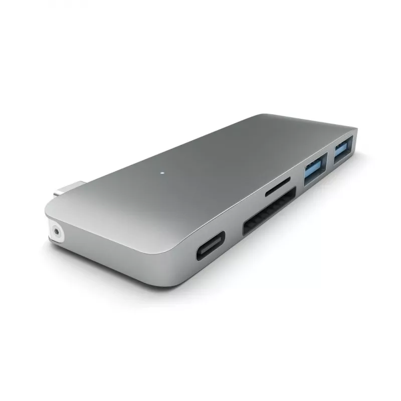 Satechi ST-TCUPM hub combinado 3 em 1 Type-C USB 3.0