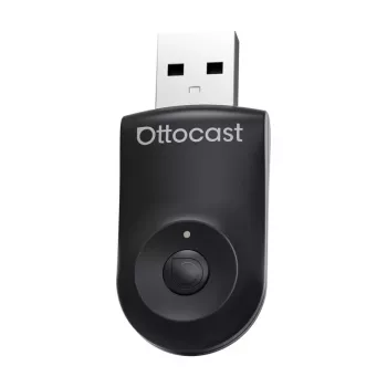 Adaptador 2 em 1 Bluetooth e Wi-Fi para automóvel, Ottocast CA505-T, sem fios