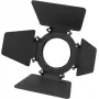 Spot PAR-16 EUROLITE 50850850 cor preta, projetor compacto de palco…