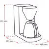 MELITTA Enjoy Therm - máquina de café - 12 chávenas