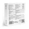 Sensor de temperatura e humidade interior SAVIO CT-01/W, ecrã LCD, -10–55 °C, 10–99 % HR, pilha CR2032