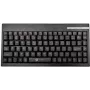 Teclado USB com fios GETT CleanType Easy Basic Compact — Layout alemão QWERTZ, preto