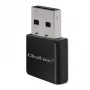 Adaptador USB Wi-Fi QOLTEC NANO 56986 — Mini-N, USB 2.0, 802.11n