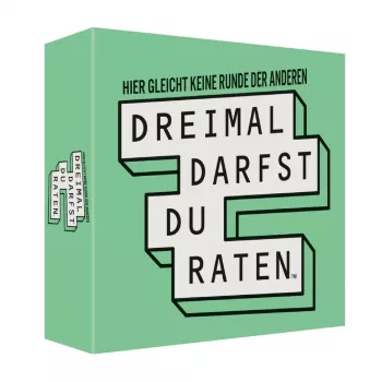 Pegasus Dreimal darfst du raten - Hier gleicht keine Runde der Anderen, jogo de festa