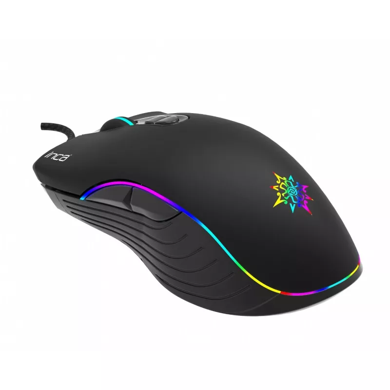 Rato gaming INCA IMG-GT15 4800 DPI, RGB, 7 botões, USB, SW Retail