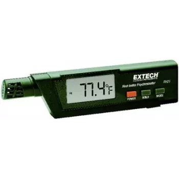 EXTECH Psicrómetro de índice de calor detetor de gás (RH25)