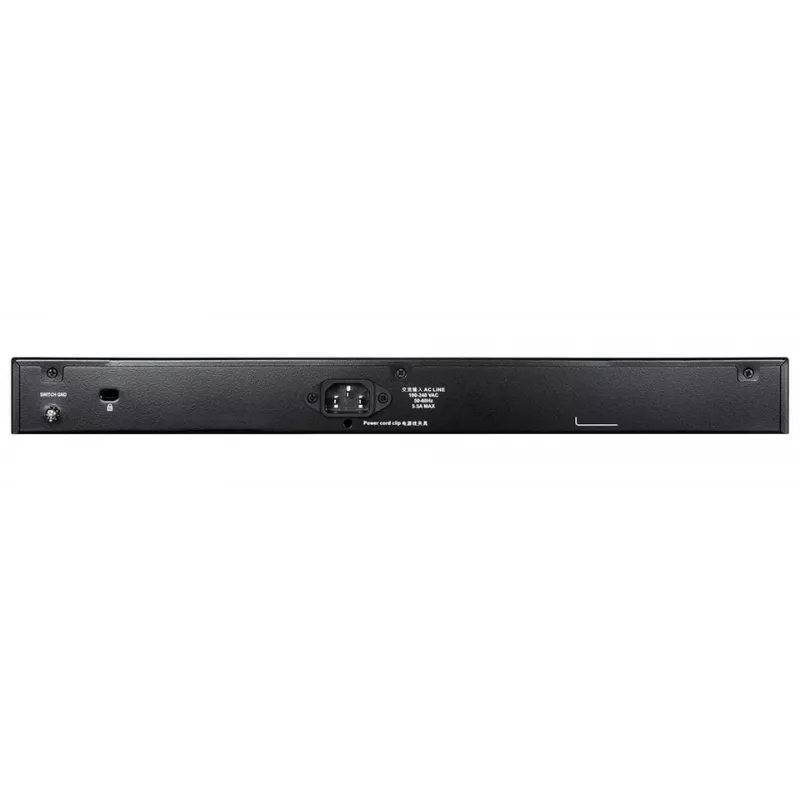 D-Link DGS-1510-28XMP Managed L2/L3 Gigabit Ethernet (10/100/1000) Power over Ethernet (PoE) Preto, Cinzento