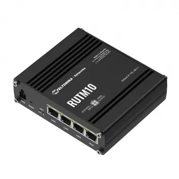Router Teltonika RUTM10 Wireless Gigabit Ethernet Dual-Band (2,4 GHz / 5 GHz) preto