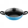 Frigideira funda Ballarini CAPRERA 28 cm com tampa, azul