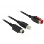Cabo USB DeLOCK 85489 USB 2.0 3 m USB B preto