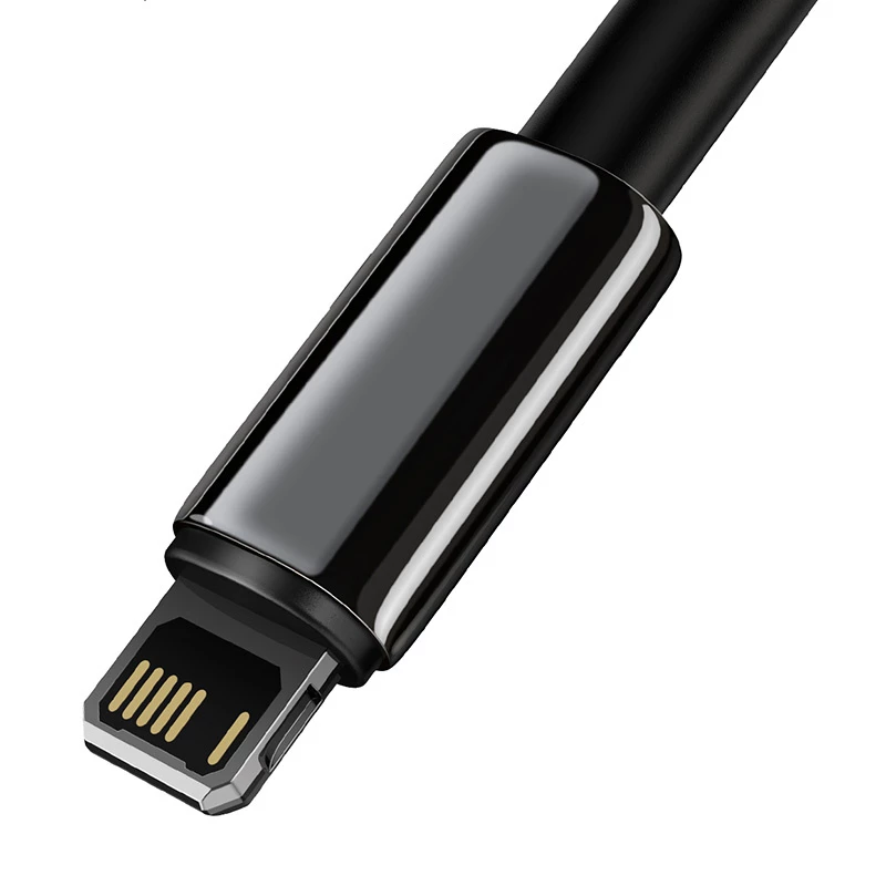 Cabo Lightning Baseus CALWJ-A01 2 m preto 2,4 A