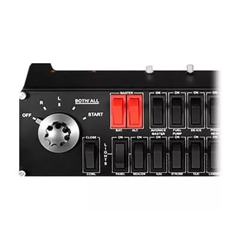 Painel de simulação de voo Logitech G G Saitek Pro Flight Switch Panel