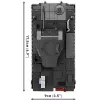 Conjunto de construção Cobi Panzerkampfwagen II Ausf. F – 813 peças, preto, idade 9+