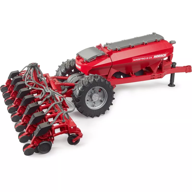 Veículo de brinquedo BRUDER Horsch semeadeira de precisão Maestro 8CX, conjunto de brinquedo à escala