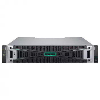HPE MSA 2070 SFF 2x10/25GbE iSCSI Controlador 4 portas 12x3,84TB SSD 4x10Gb iSCSI XCVR 46TB Storage Array