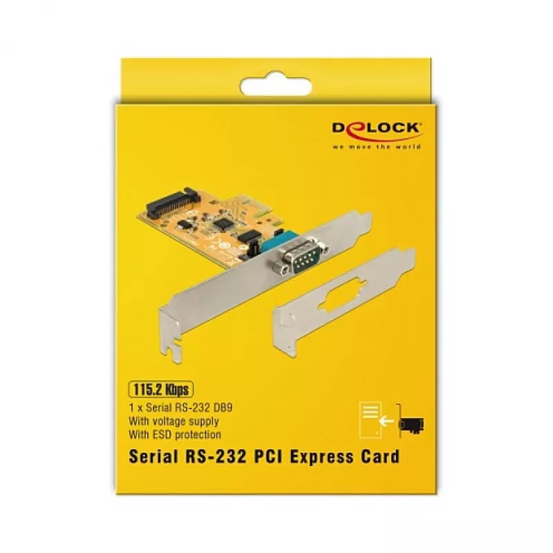 Adaptador RS-232 interno DeLOCK 90293