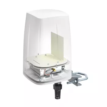 Antena de rede omnidirecional QuWireless QuSpot A140S-A, PoE/LAN, 0,694–2,7 GHz, até 4 dBi, branco