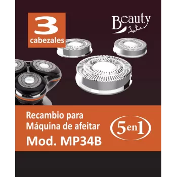 JATA RM34A cabeças de corte de substituição para MP34B e JBMA1400, 12 unid.