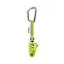 Dispositivo de escalada em aço Edelrid OHM verde, diâmetro de corda 8,9 mm, 450 g
