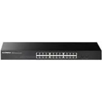 EDIMAX switch Gigabit de 26 portas com 2 portas SFP