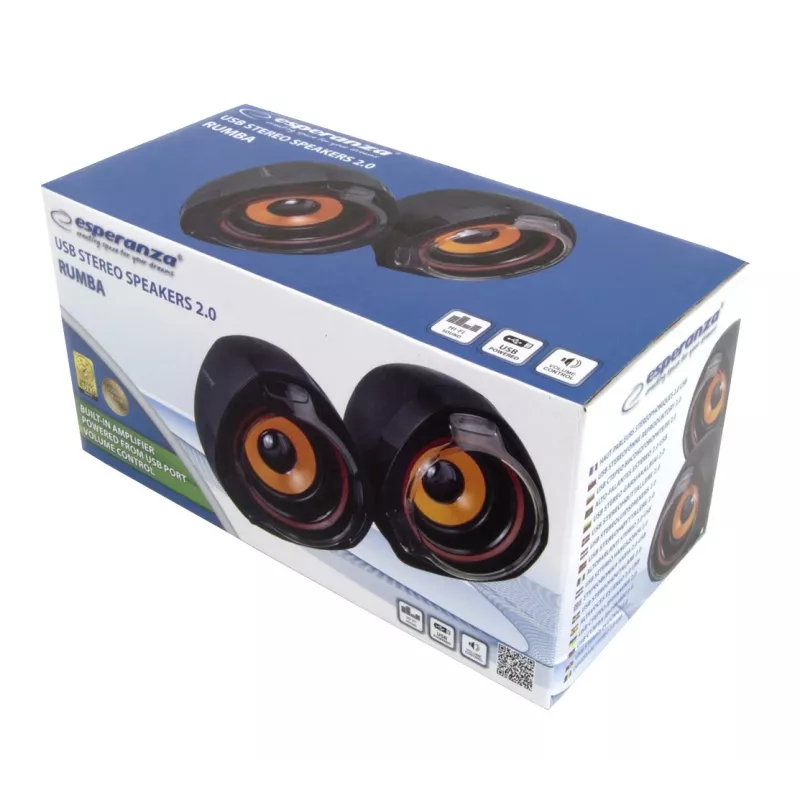 Altifalantes ESPERANZA EP141 RUMBA 2.0 USB 2 x 2,5 W