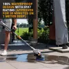 Batavia B.V. | 18V Twin Brush - sistema de escovas a bateria com motor sem escovas e haste telescópica, sem bateria e carregador | IPX7