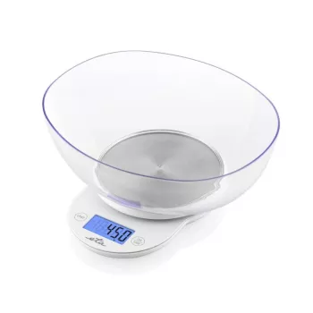 ETA | Balança de cozinha com taça | ETA577090000 Mari | Divisão 1 g | Tipo de ecrã LCD | Branco