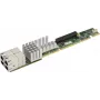 Supermicro AOC-UR-i4XT adaptador de rede 1U Ultra Riser, 4x 10GBase-T, Intel X540