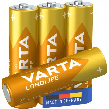 Varta Longlife Extra - pilha 4 x tipo AA alcalina (04106101414)