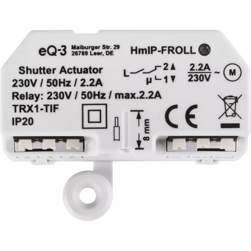 eQ-3 AG Homematic IP HmIP-FROLL - atuador para estores