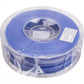Filamento para impressão 3D PETG, 1,75 mm, 1 kg, azul
