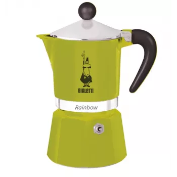 Cafeteira moka Bialetti Rainbow 0,27 l verde