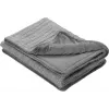 Cobertor elétrico Medisana HB 680, 120 W, peluche cinzento