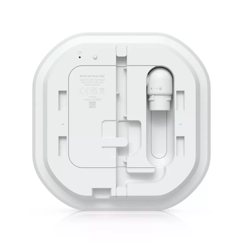 Sirene com fios Ubiquiti Siren POE interior/exterior alumínio policarbonato