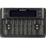 VOLTCRAFT CC-8 Carregador de células redondas LiIon, LiFePO, NiMH, NiCd A, Mignon (AA), Micro (AAA), Mini (AAAA), Baby (C), Sub-C, bloco 9 V, 10340, 14500, 16340, 17500 (VC-10882815)