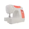 Máquina de costura SINGER C5205, modelo 230239102, máquina de costura doméstica mecânica portátil em laranja coral