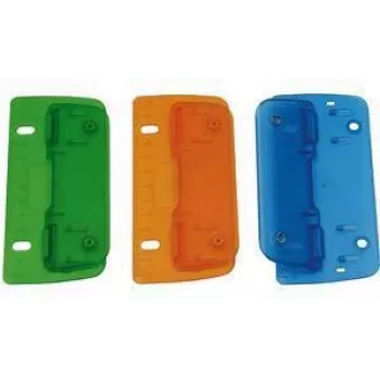 Caixa de arquivo de documentos Wedo 67899 plástico azul laranja rosa 3 folhas
