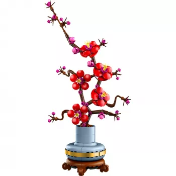 LEGO Icons conjunto de decoração de flores de ameixeira 10369, multicolor