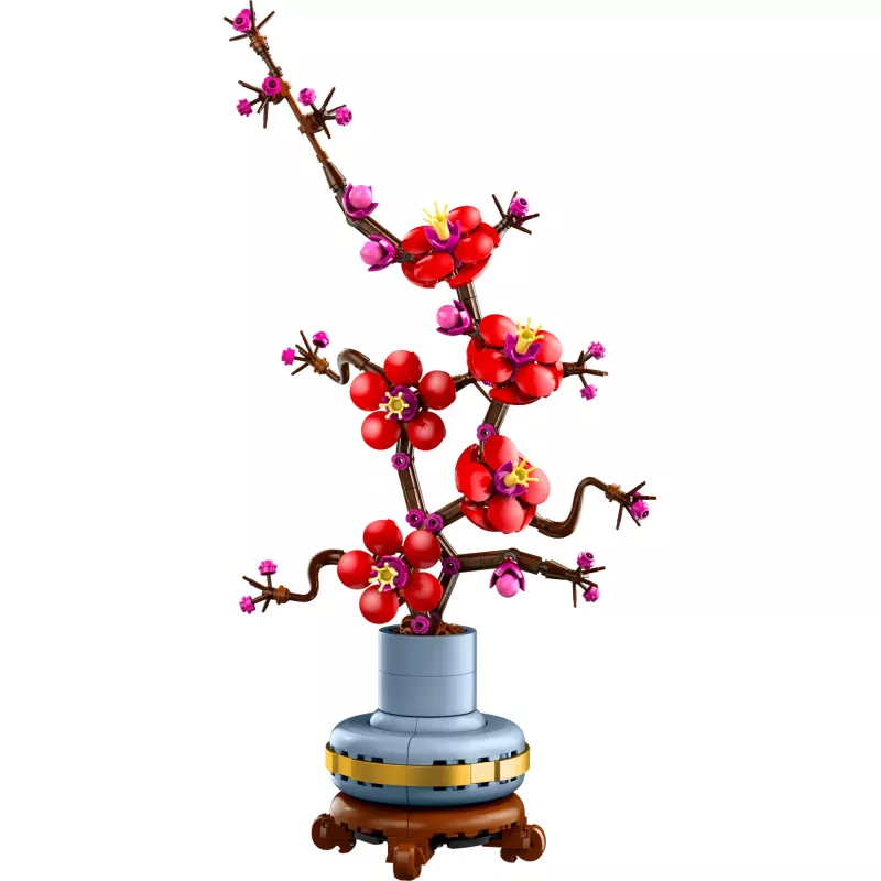 LEGO Icons conjunto de decoração de flores de ameixeira 10369, multicolor