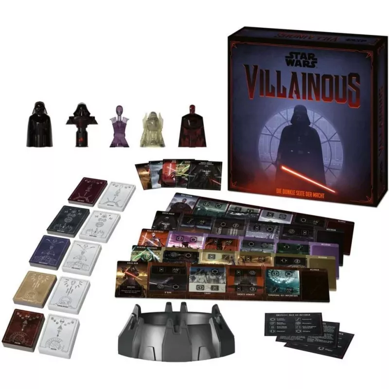 Star Wars Villainous - O lado sombrio, jogo de tabuleiro